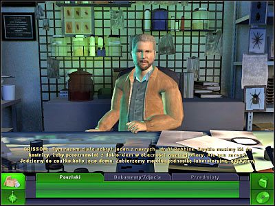 1 - Śledztwo 5 - Wielkie białe kłamstwo - Biuro CSI | Śledztwo 5 - CSI: 3 Wymiary Zbrodni - poradnik do gry