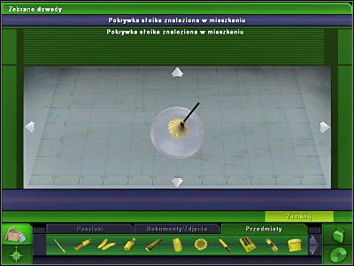 Teraz przyjrzyjmy się wewnętrznej części pokrywki - Mieszkanie Derricka i Carli #2 | Śledztwo 4 | CSI 3 Wymiary Zbrodni - CSI: 3 Wymiary Zbrodni - poradnik do gry