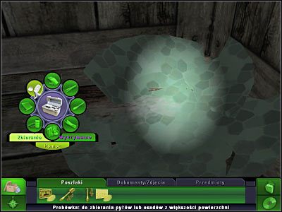 Ponownie oświetl całe to miejsce, używając oczywiście latarki - Prosektorium, Zaułek: Miejsce zbrodni #2, Laboratorium, Prosektorium #2 | Śledztwo 5 - CSI: 3 Wymiary Zbrodni - poradnik do gry