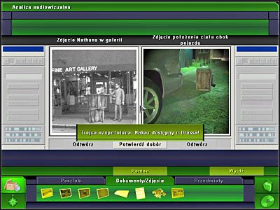 Jak już wcześniej powiedziałem, do Brassa będziesz musiał zwrócić się w sprawie wydania nakazu rewizji - Mieszkanie Carrie, Laboratorium #3, Biuro Brassa #3, Biuro galerii #2 | Śledztwo 5 - CSI: 3 Wymiary Zbrodni - poradnik do gry