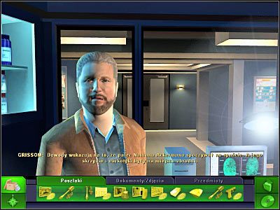 1 - Laboratorium #8, Biuro Brassa #8 | Śledztwo 5 | CSI 3 Wymiary Zbrodni - CSI: 3 Wymiary Zbrodni - poradnik do gry