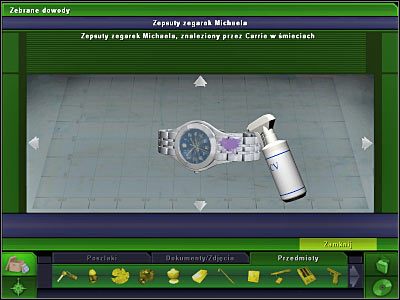 Na razie zajmiemy się wykonaniem tylko jednej czynności, a konkretnie porównaniem wybranych próbek DNA - Mieszkanie Carrie #3, Laboratorium #9, Biuro Brassa #9, Laboratorium #10, Biuro Brassa #10 | Śledztwo 5 - CSI: 3 Wymiary Zbrodni - poradnik do gry