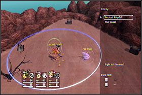 UWAGA: Starym prawidłem jRPG-owym jest, że nie opłaca się unikać walki w tzw - Lot Wilderness | Solucja - DVD1 | Blue Dragon - Blue Dragon - poradnik do gry