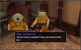 Porozmawiaj z Fushirą - Jibral | Solucja - DVD1 | Blue Dragon - Blue Dragon - poradnik do gry