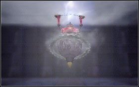 Ten robot ma dwie wyróżniające się techniki: Turbulence (przełamuje formację twoich bohaterów) oraz Anticipate (działa podobnie jak Gunman Mode poprzedniego przeciwnika - umożliwia bardzo mocne kontry) - Flying Fortress cz.2 | Solucja - DVD1 | Blue Dragon - Blue Dragon - poradnik do gry