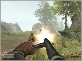 Kilka sekund później włączy się cut-scenka - Misja 1 - Lądowanie - cz. 2 | Mortyr III Akcje Dywersyjne - Mortyr III: Akcje Dywersyjne - poradnik do gry