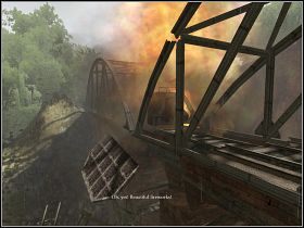 Obserwujemy wybuchowy efekt naszych działań - Misja 2 - O jeden most za daleko - cz. 2 | Mortyr III Akcje Dywersyjne - Mortyr III: Akcje Dywersyjne - poradnik do gry