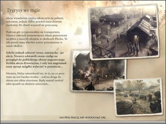 Tigers in The Mist to akcja dywersyjna na szeroką skalę - Misja 3 - Tygrysy we mgle - cz. 1 | Mortyr III Akcje Dywersyjne - Mortyr III: Akcje Dywersyjne - poradnik do gry