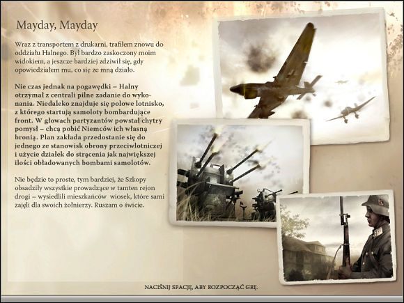 Mayday, Mayday to misja bliźniaczo podobna do Tigers in The Mist - Misja 6 - Mayday, Mayday - cz. 1 | Mortyr III Akcje Dywersyjne - Mortyr III: Akcje Dywersyjne - poradnik do gry