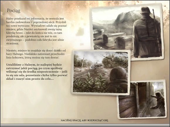 Bardzo sympatyczna misja - Misja 7 - Pociąg - cz. 1 | Mortyr III Akcje Dywersyjne - Mortyr III: Akcje Dywersyjne - poradnik do gry