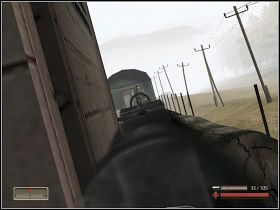 Skaczemy w dół i zabieramy strzelbę - Misja 7 - Pociąg - cz. 2 | Mortyr III Akcje Dywersyjne - Mortyr III: Akcje Dywersyjne - poradnik do gry