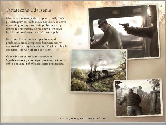 Jak sama nazwa wskazuje, to już ostatnia misja - Misja 8 - Ostateczne uderzenie - cz. 1 | Mortyr III Akcje Dywersyjne - Mortyr III: Akcje Dywersyjne - poradnik do gry