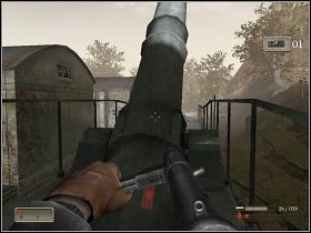 Działo wygląda groźnie, prawda - Misja 8 - Ostateczne uderzenie - cz. 2 | Mortyr III Akcje Dywersyjne - Mortyr III: Akcje Dywersyjne - poradnik do gry