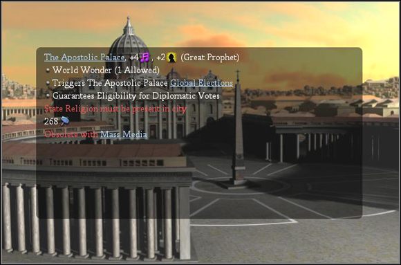 Religia w Cywilizacji 4 była jednym z najlepszych nowych elementów serii - Pałac Apostolski - cz. 1 | Pałac Apostolski w Sid Meiers Civilization IV - Sid Meiers Civilization IV - poradnik