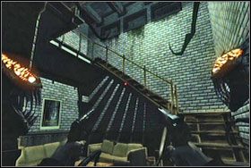 Kierujemy się na prowadzące do góry schody - Rozdział I - Hunterspoint Alley | The Darkness - The Darkness - poradnik do gry