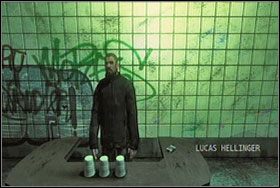 Obok schodów prowadzących do Lower East Side spotkamy Terencea Willisa - Rozdział III - Stacja Canal Street, Chinatown, Stacja Canal Street, Lower East Side, Stacja Canal Street - The Darkness - poradnik do gry