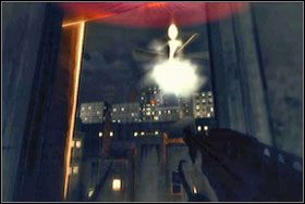 Docieramy do schodów, którymi wchodzimy na górę - Rozdział III - Gun Hill, Stacja Fulton Street | The Darkness - The Darkness - poradnik do gry