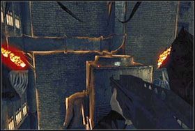 Przechodzimy przez wybitą w ścianie dziurę - Rozdział III - Gun Hill, Stacja Fulton Street | The Darkness - The Darkness - poradnik do gry