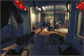 W końcu dotrzemy na niewielką płaską przestrzeń - Rozdział III - Gun Hill, Stacja Fulton Street | The Darkness - The Darkness - poradnik do gry