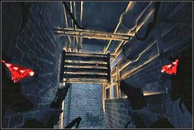 Za drzwiami natkniemy się na schody - Rozdział III - Stacja Ratusz (City Hall) | The Darkness - The Darkness - poradnik do gry