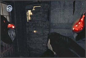 Dochodzimy do zabarykadowanego korytarza - Rozdział III - Tureckie Łaźnie (Turkish Baths), Stacja Ratusz (City Hall) - The Darkness - poradnik do gry