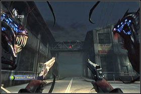 Znaną już drogą idziemy w stronę prowadzącego na wybrzeże tunelu - Rozdział V - Grinders Lane, Lower East Side | The Darkness - The Darkness - poradnik do gry