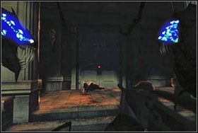 W ten sposób dotrzemy do prowadzących na główny dziedziniec schodów - Rozdział V - Przystań 19 (Pier 19), Finał | The Darkness - The Darkness - poradnik do gry