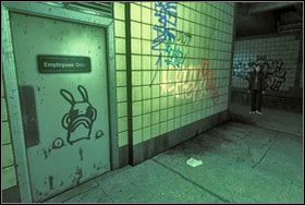 #88 - Schodzimy na dół na peron, a następnie skręcamy w lewo i idziemy w stronę tunelu, z którego wyjeżdża pociąg - Materiały bonusowe - cz. 1 | The Darkness - The Darkness - poradnik do gry