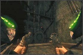 #18 - Zaraz na początku, w dużym pomieszczeniu wchodzimy na samą górę - Materiały bonusowe - cz. 4 | The Darkness - The Darkness - poradnik do gry