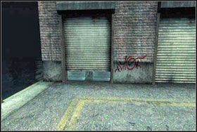 #85 - W pobliżu dźwigu dostrzeżemy siedzącego na brzegu mężczyznę (rozdział III) - Materiały bonusowe - cz. 4 | The Darkness - The Darkness - poradnik do gry