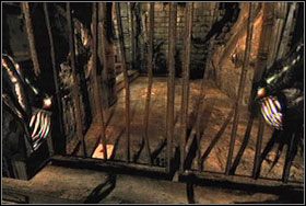 #84 - Na wprost wejścia do sali znajduje się brama, w której znajdziemy kolejny list - Materiały bonusowe - cz. 5 | The Darkness - The Darkness - poradnik do gry