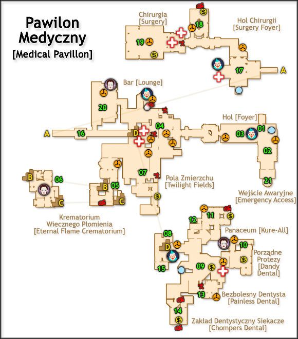 DANE POZIOMU - Pawilon Medyczny (Medical Pavillon) (1) | Solucja BioShock - BioShock - poradnik do gry