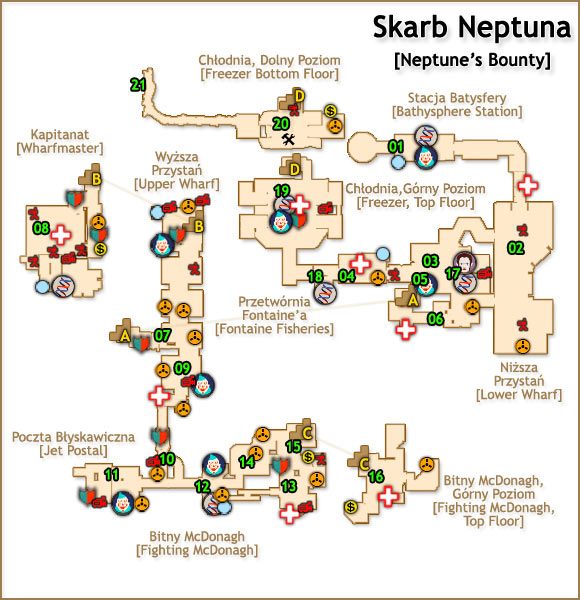 DANE POZIOMU - Skarb Neptuna (Neptunes Bounty) (1) | Solucja BioShock - BioShock - poradnik do gry