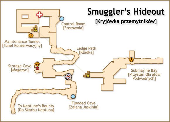 DANE POZIOMU - Kryjówka Przemytników (Smugglers Hideout) | Solucja BioShock - BioShock - poradnik do gry