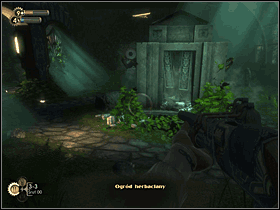 03 - Użyj Spopielenia, by zapalić jedną z pochodni, a brama się otworzy - Arkadia (1) | Solucja BioShock - BioShock - poradnik do gry