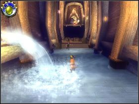 Idź w lewo aż dotrzesz do dźwignij [1] którą porusz - [Solucja] Etap 3 - Statek piratów | Shrek Trzeci - Shrek Trzeci - poradnik do gry