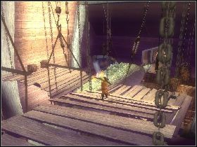 Na końcu natkniesz się na kolejną dźwignię - [Solucja] Etap 3 - Statek piratów | Shrek Trzeci - Shrek Trzeci - poradnik do gry