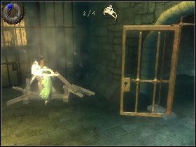 Wróć na korytarz i idź cały czas przed siebie rozprawiając się z wrogami - [Solucja] Etap 7 - Blok więzienny | Shrek Trzeci - Shrek Trzeci - poradnik do gry