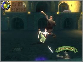 Skieruj się do przejścia z lewej - [Solucja] Etap 12 - Cele więzienne | Shrek Trzeci - Shrek Trzeci - poradnik do gry