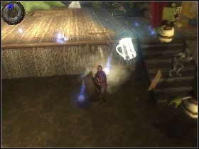 Od razu po rozpoczęciu etapu przystąp do eliminowania stale nadbiegających wrogów [1] - [Solucja] Etap 20 - Wielki finał | Shrek Trzeci - Shrek Trzeci - poradnik do gry