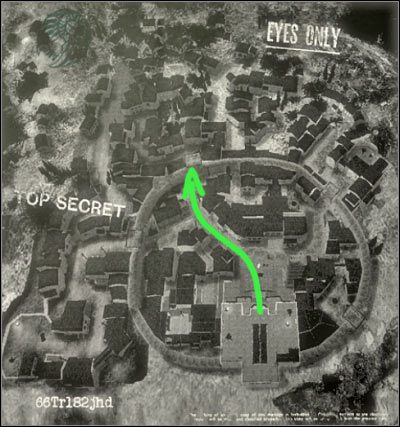 Dotarcie do celu - Assemble with Airborn at North gate | Operation Husky w Medal of Honor Airborne - Medal of Honor: Airborne - poradnik do gry