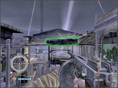 Powoli zbliżasz się do swojego celu - Disable Communications Antenna (cz.3) | Operation Avalanche - Medal of Honor: Airborne - poradnik do gry