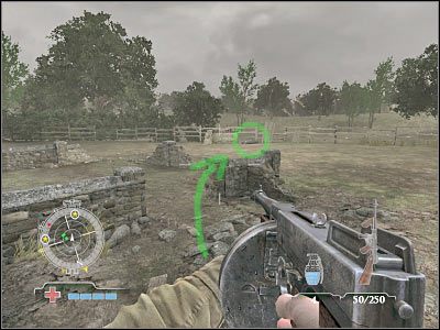 Teraz będziesz musiał dotrzeć do trzeciej części - Collect M18 Bundle (cz.2) | Operation Neptune w Medal of Honor Airborne - Medal of Honor: Airborne - poradnik do gry