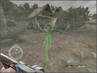 Generalnie będziesz tu mógł wybierać pomiędzy dwoma różnymi strefami zrzutu - Collect M18 Bundle (cz.2) | Operation Neptune w Medal of Honor Airborne - Medal of Honor: Airborne - poradnik do gry