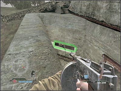 Spróbuj wejść do pierwszego pomieszczenia - Clear and Secure Spotting Tower (cz.1) | Operation Neptune | Airborne - Medal of Honor: Airborne - poradnik do gry