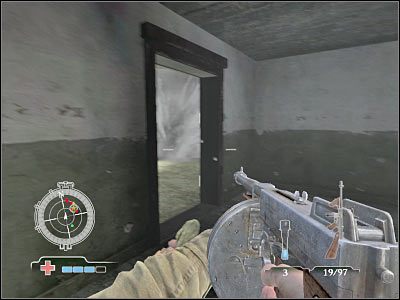 Wejdź do nowego pomieszczenia - Destroy Radar Antenna Relay (cz.3) | Operation Neptune w Medal of Honor Airborne - Medal of Honor: Airborne - poradnik do gry