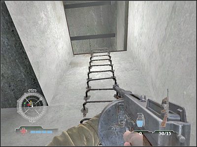 Dach powinien być pilnowany przez zaledwie 2-3 wrogów, tak więc raczej szybko sobie z nimi poradzisz - Destroy Radar Antenna Relay (cz.3) | Operation Neptune w Medal of Honor Airborne - Medal of Honor: Airborne - poradnik do gry