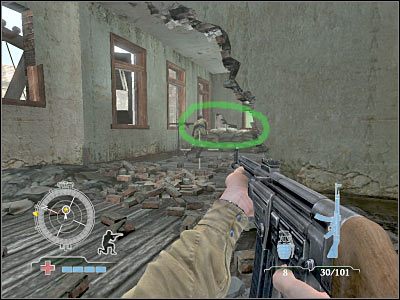 Tym razem będziesz musiał wylądować w północnej części planszy - Clear MG Nests | Operation Market Garden w Medal of Honor Airborne - Medal of Honor: Airborne - poradnik do gry