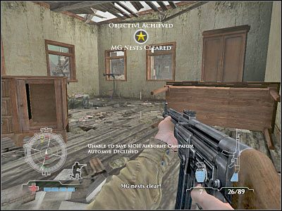 1 - Clear MG Nests | Operation Market Garden w Medal of Honor Airborne - Medal of Honor: Airborne - poradnik do gry