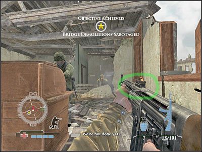 1 - Disable Explosives Plunger | Operation Market Garden w Medal of Honor Airborne - Medal of Honor: Airborne - poradnik do gry